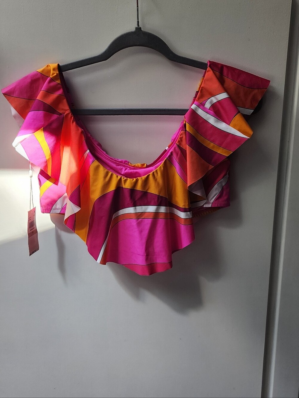 Trina Turk Vivid Vista Swim  Top NWT SIZE 12